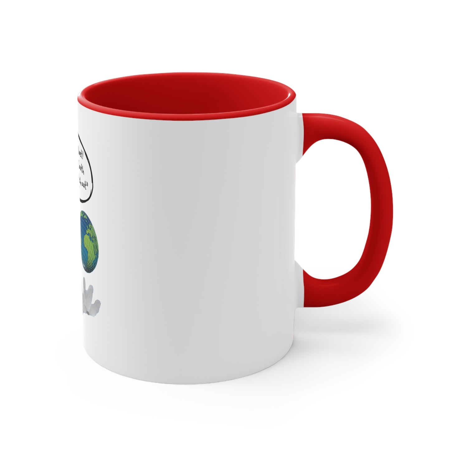 DJM.Design™ Hey Bru Accent Coffee Mug, 11oz (Ai Workshop 3K Leads Access) 250 Points