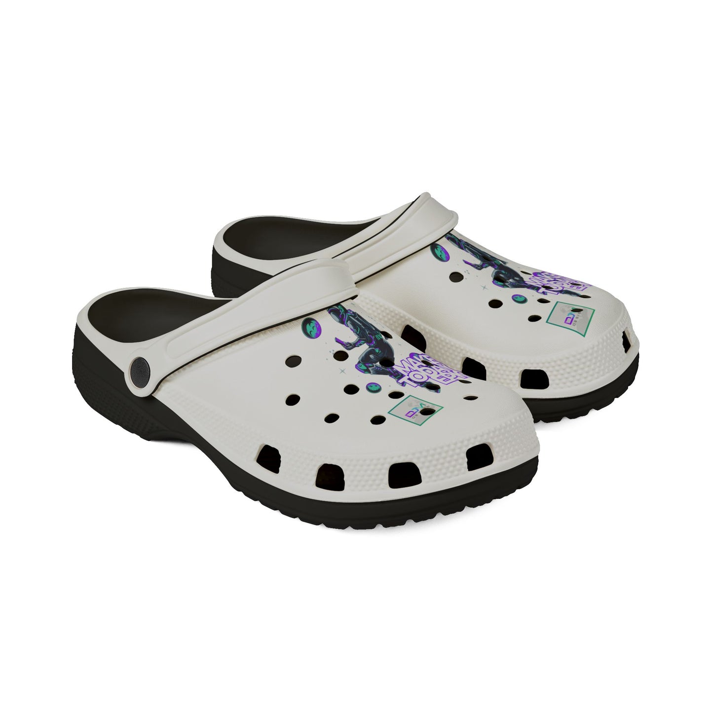 DJM.Design™ Crocks EVA Foam Rubber Shoes AOP (Ai Workshop 3K Leads Access) 450 Loyalty Points