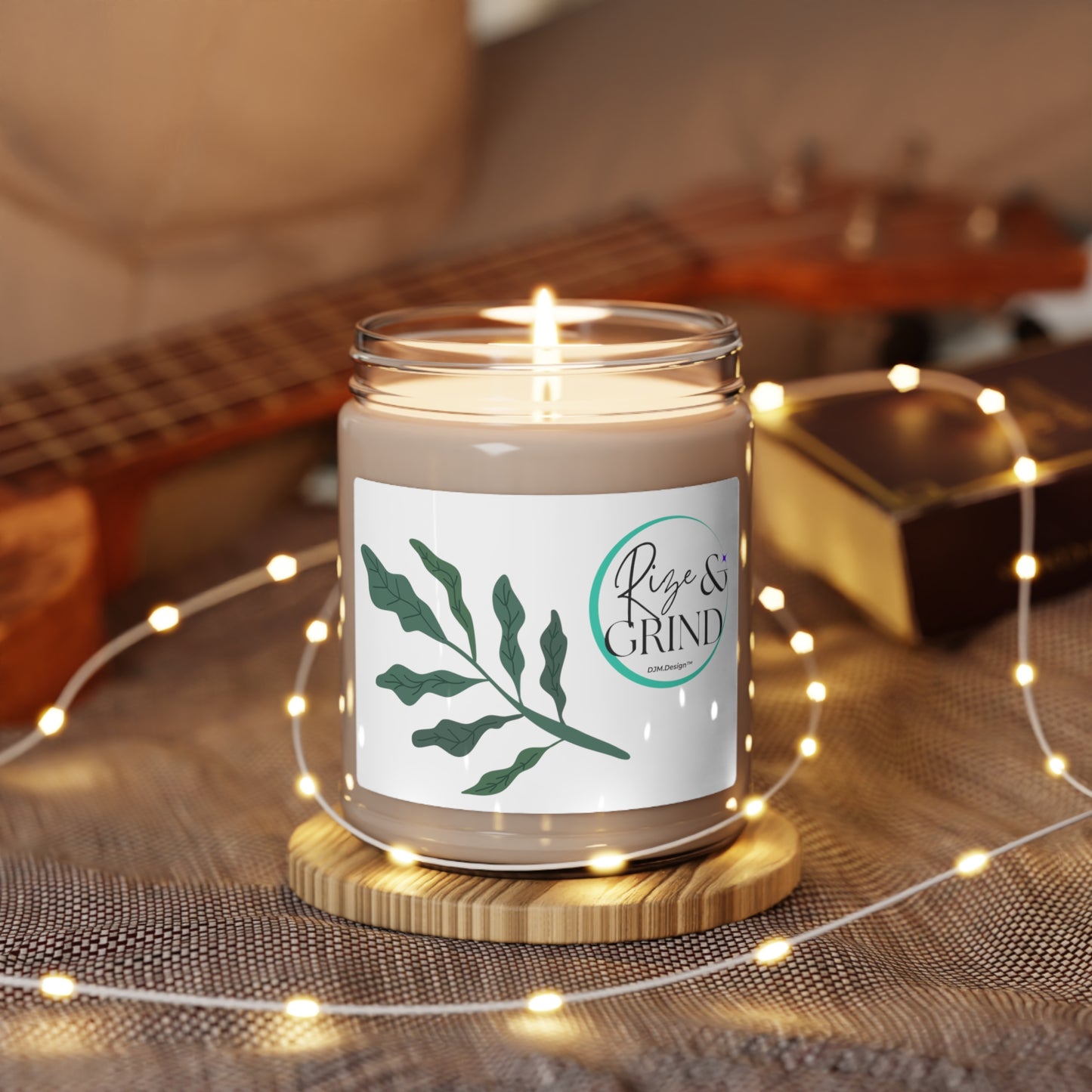 DJM.Design™ Scented Soy Candle, 9oz (Ai Workshop 3K Leads Access) - 370 Loyalty Points