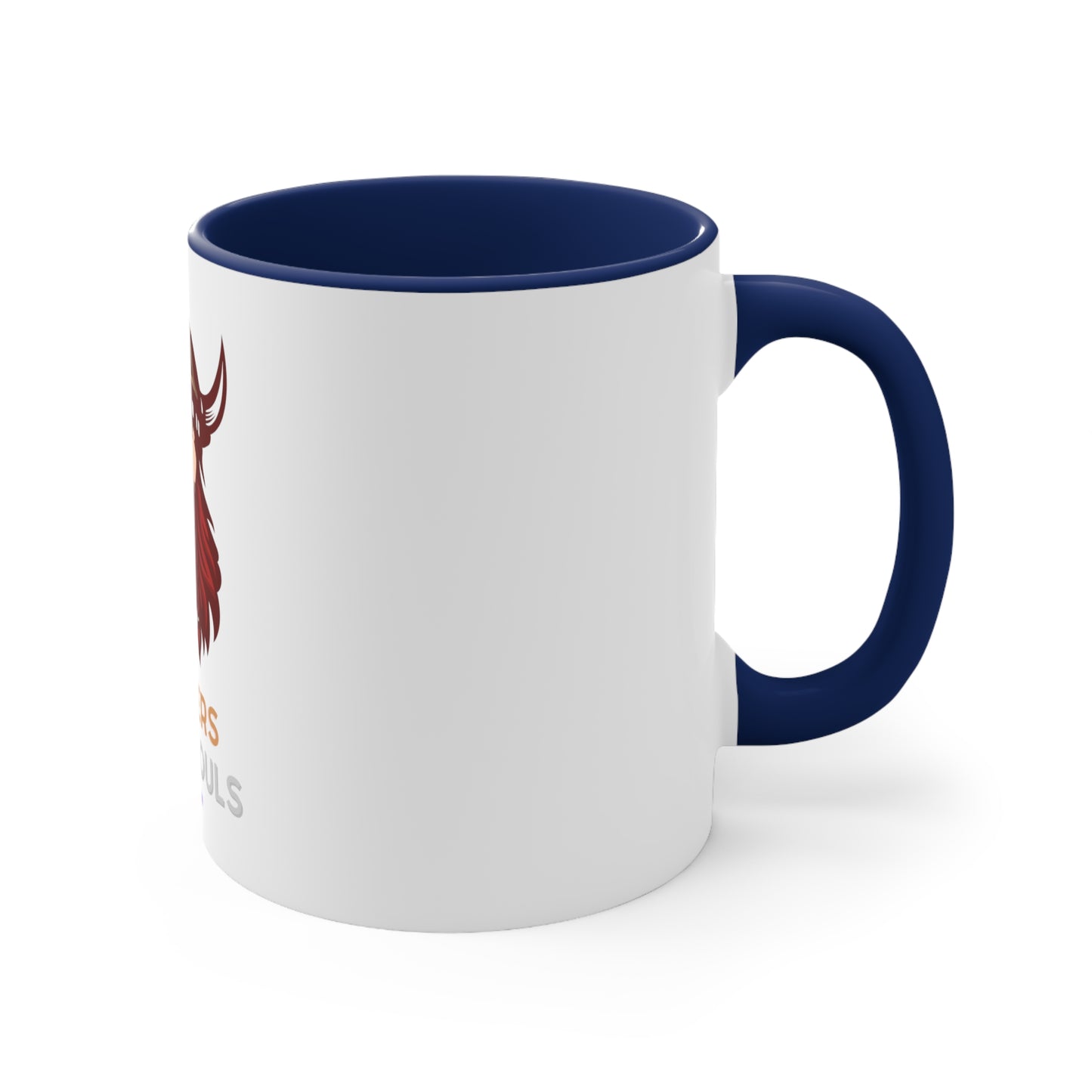 DJM.Design™ Gingers Have Souls Accent Coffee Mug, 11oz - (250 Points)