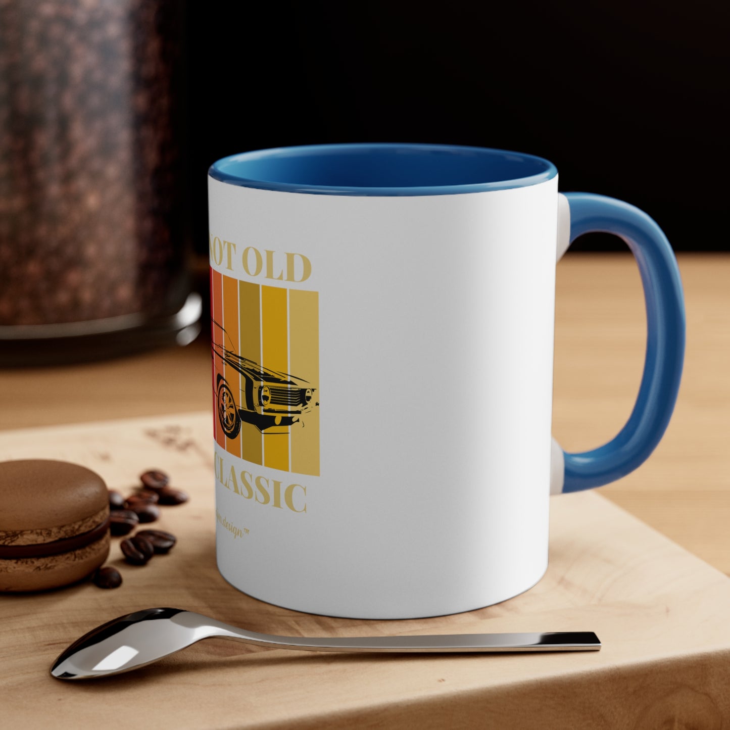 DJM.Design™ Vintage Retro Coffee Mug, 11oz (Ai Workshop 3K Leads Access)