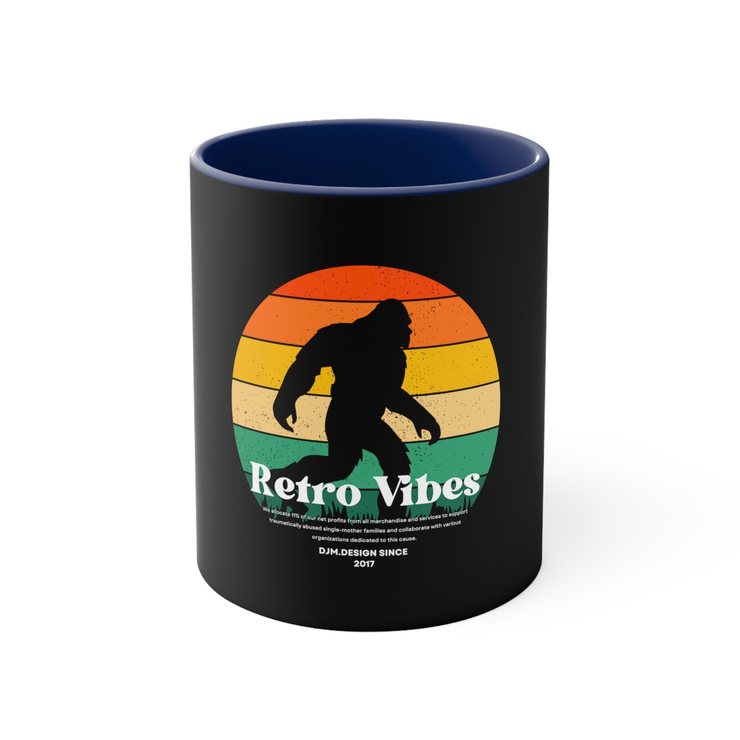 DJM.Design™ Vintage Retro Coffee Mug, 11oz (Ai Workshop 3K Leads Access)