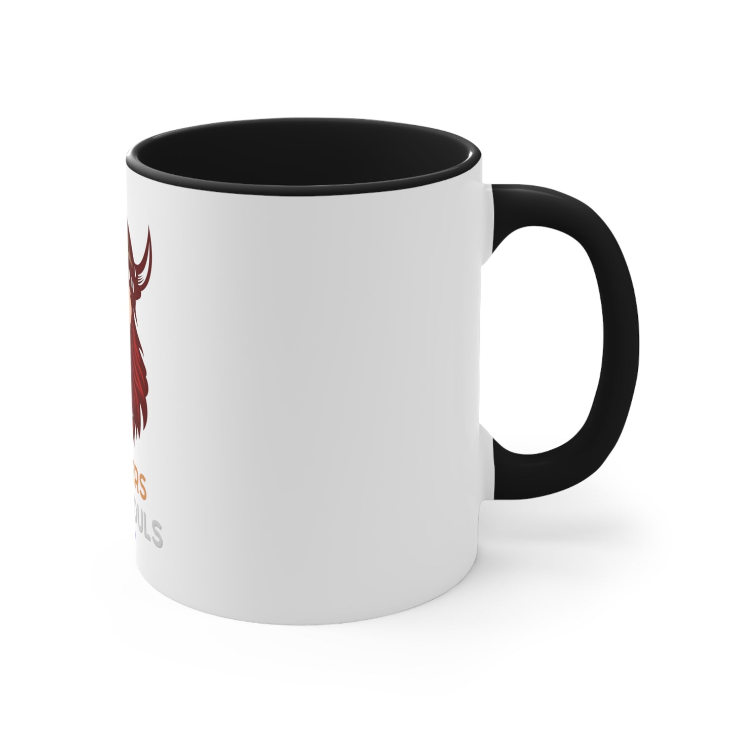 DJM.Design™ Gingers Have Souls Accent Coffee Mug, 11oz - (250 Points)