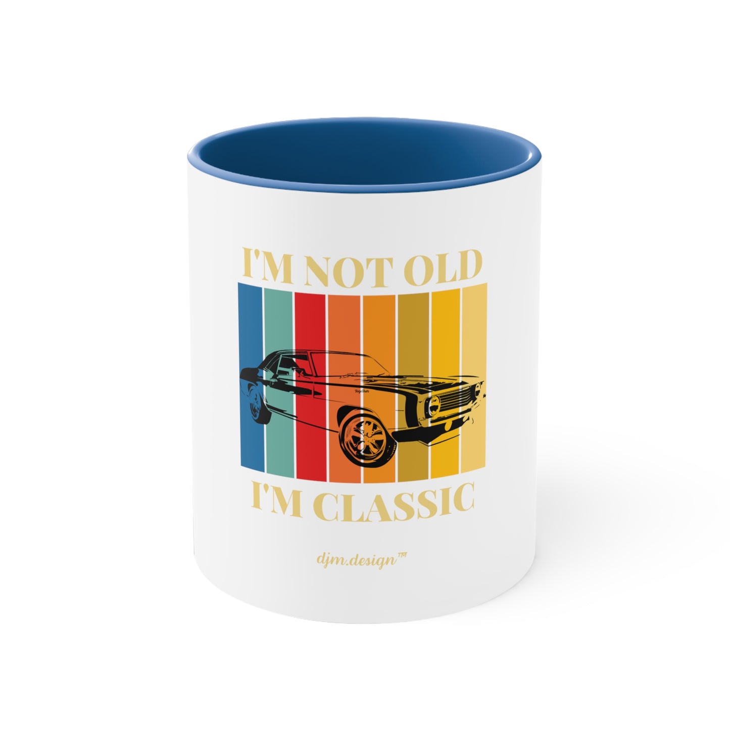 DJM.Design™ Vintage Retro Coffee Mug, 11oz (Ai Workshop 3K Leads Access)