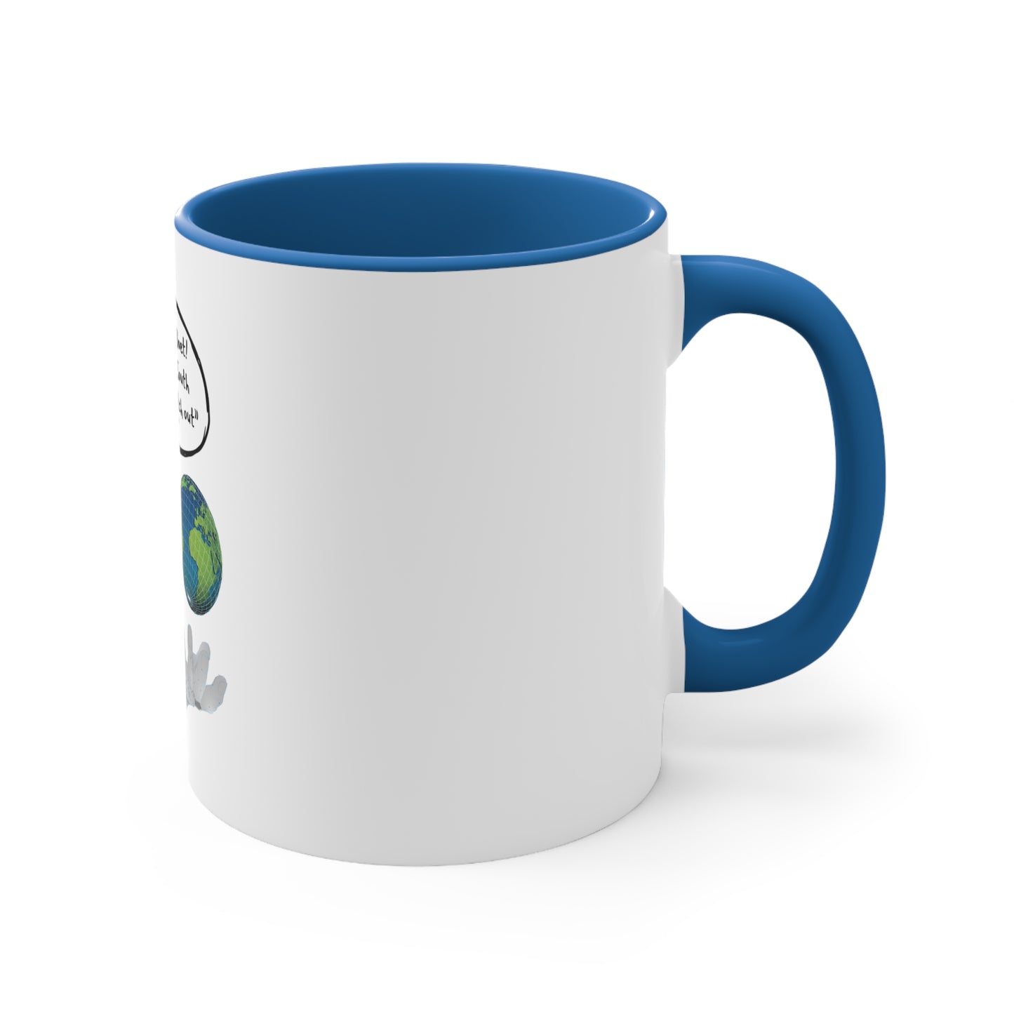 DJM.Design™ Hey Bru Accent Coffee Mug, 11oz (Ai Workshop 3K Leads Access) 250 Points