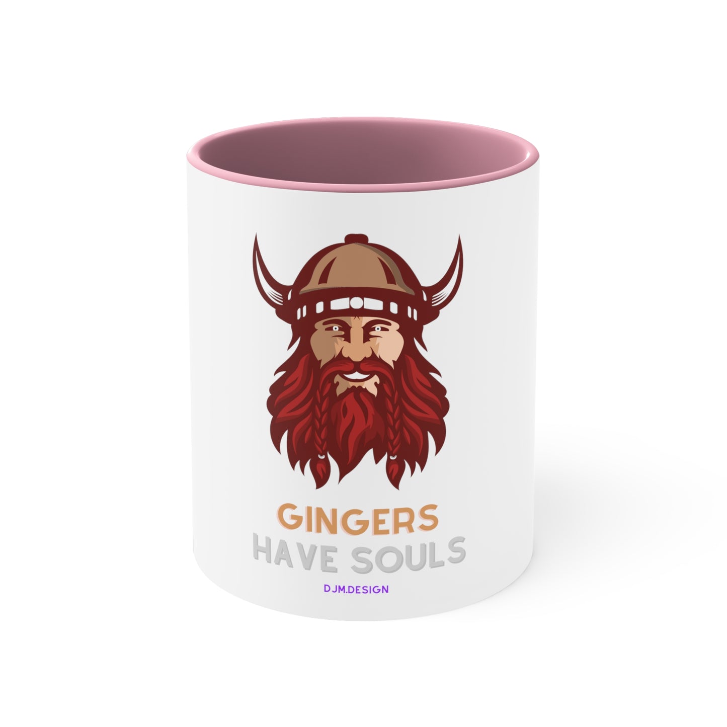 DJM.Design™ Gingers Have Souls Accent Coffee Mug, 11oz - (250 Points)