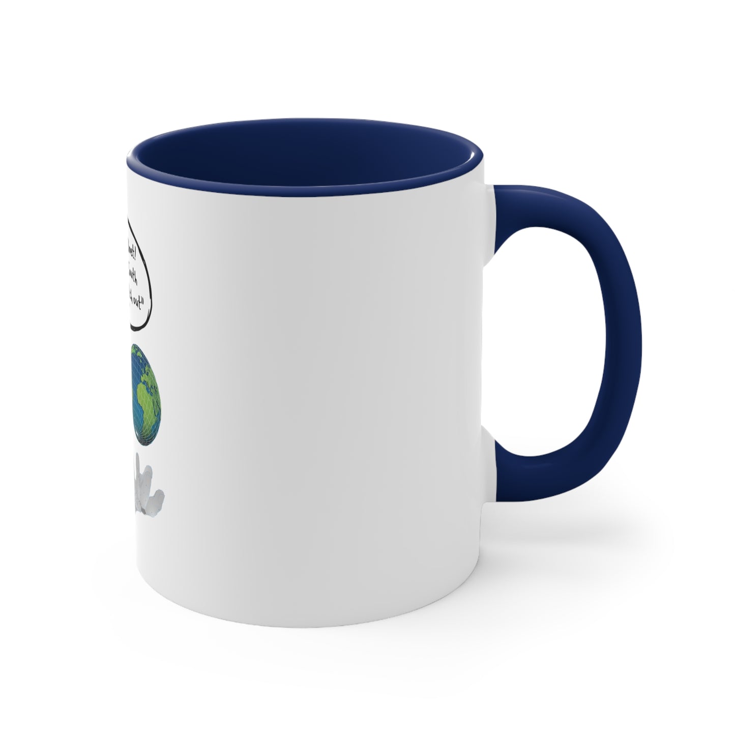 DJM.Design™ Hey Bru Accent Coffee Mug, 11oz (Ai Workshop 3K Leads Access) 250 Points