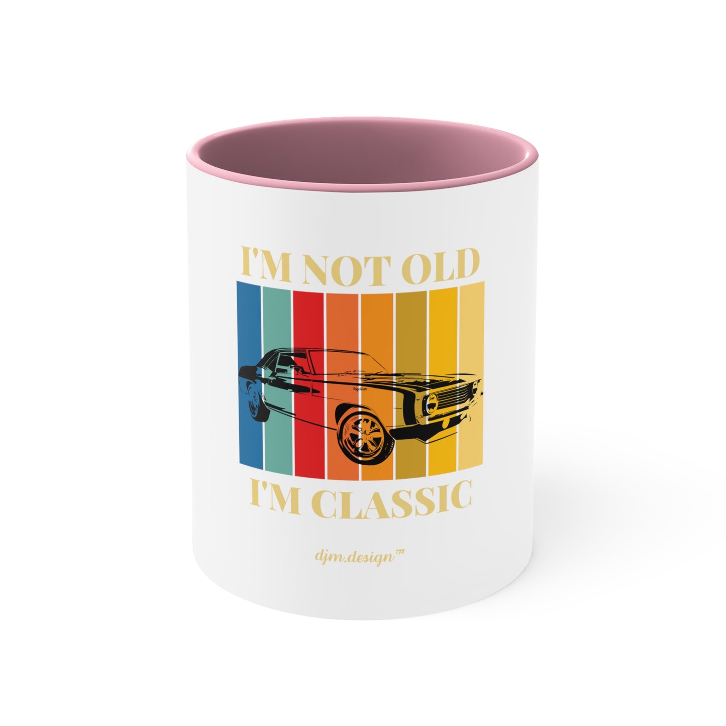 DJM.Design™ Vintage Retro Coffee Mug, 11oz (Ai Workshop 3K Leads Access)