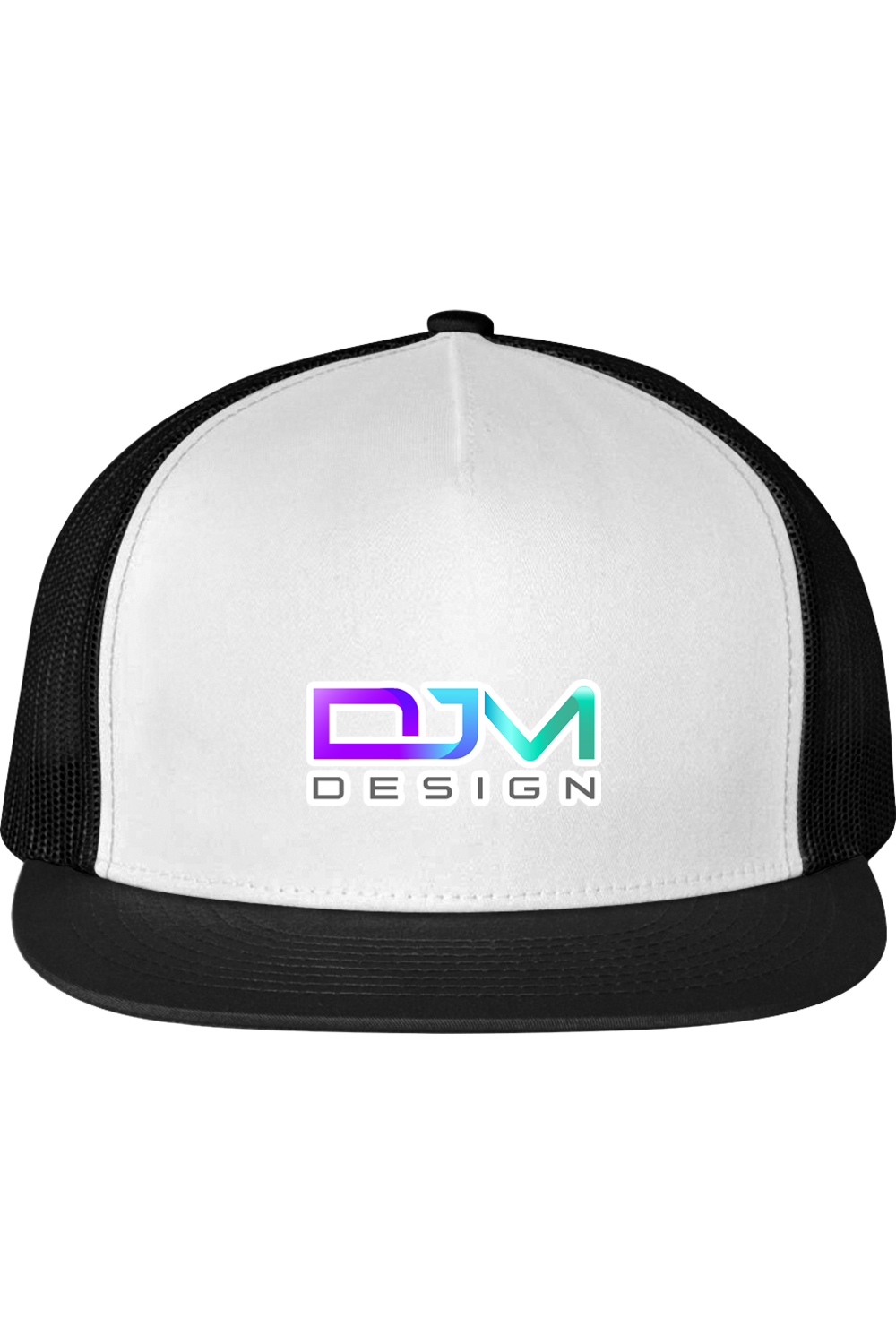 DJM.Design™ Flat Bill Trucker Cap (Ai Workshop 3K Leads Access) 390 Points