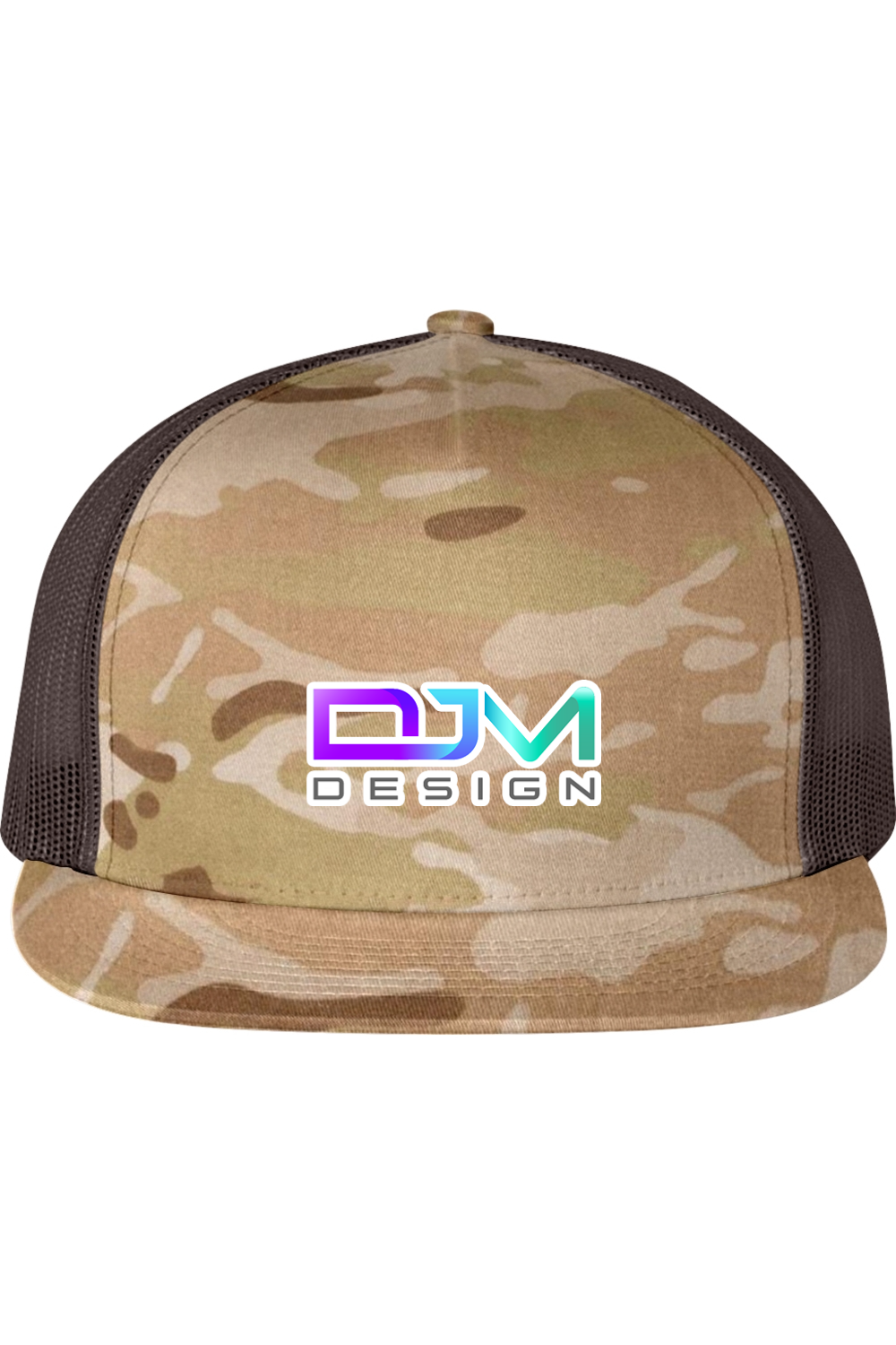 DJM.Design™ Flat Bill Trucker Cap (Ai Workshop 3K Leads Access) 390 Points