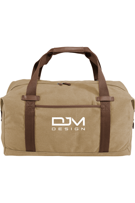 DJM.Design™ Premium Cotton Canvas Duffel (Ai Workshop 3K Leads Access) 100 Points