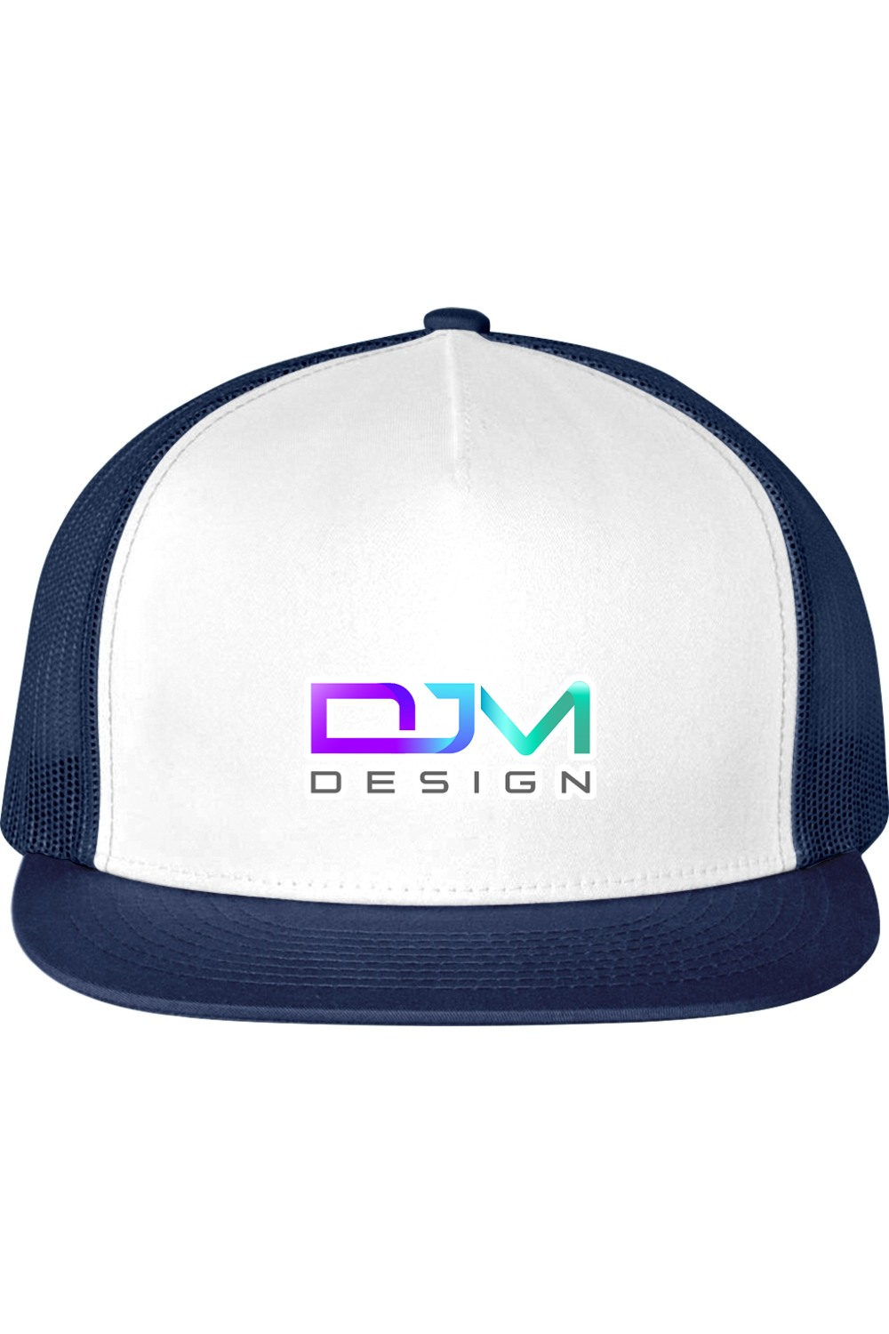 DJM.Design™ Flat Bill Trucker Cap (Ai Workshop 3K Leads Access) 390 Points