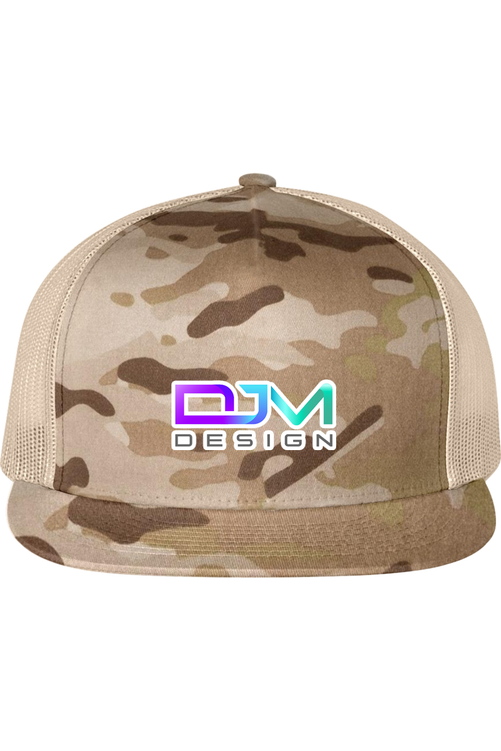DJM.Design™ Flat Bill Trucker Cap (Ai Workshop 3K Leads Access) 390 Points