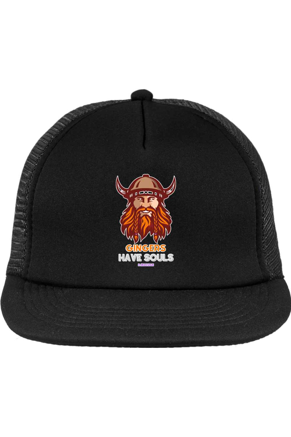 DJM.Design™ Gingers Have Souls District Trucker Flat Bill (3K Leads Mini Course Included) 390 Loyalty Points