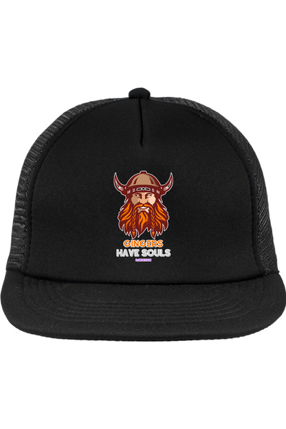 DJM.Design™ Gingers Have Souls District Trucker Flat Bill (3K Leads Mini Course Included) 390 Loyalty Points