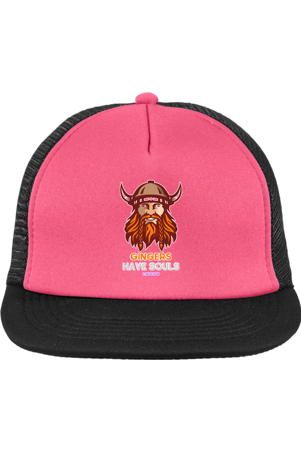 DJM.Design™ Gingers Have Souls District Trucker Flat Bill (3K Leads Mini Course Included) 390 Loyalty Points