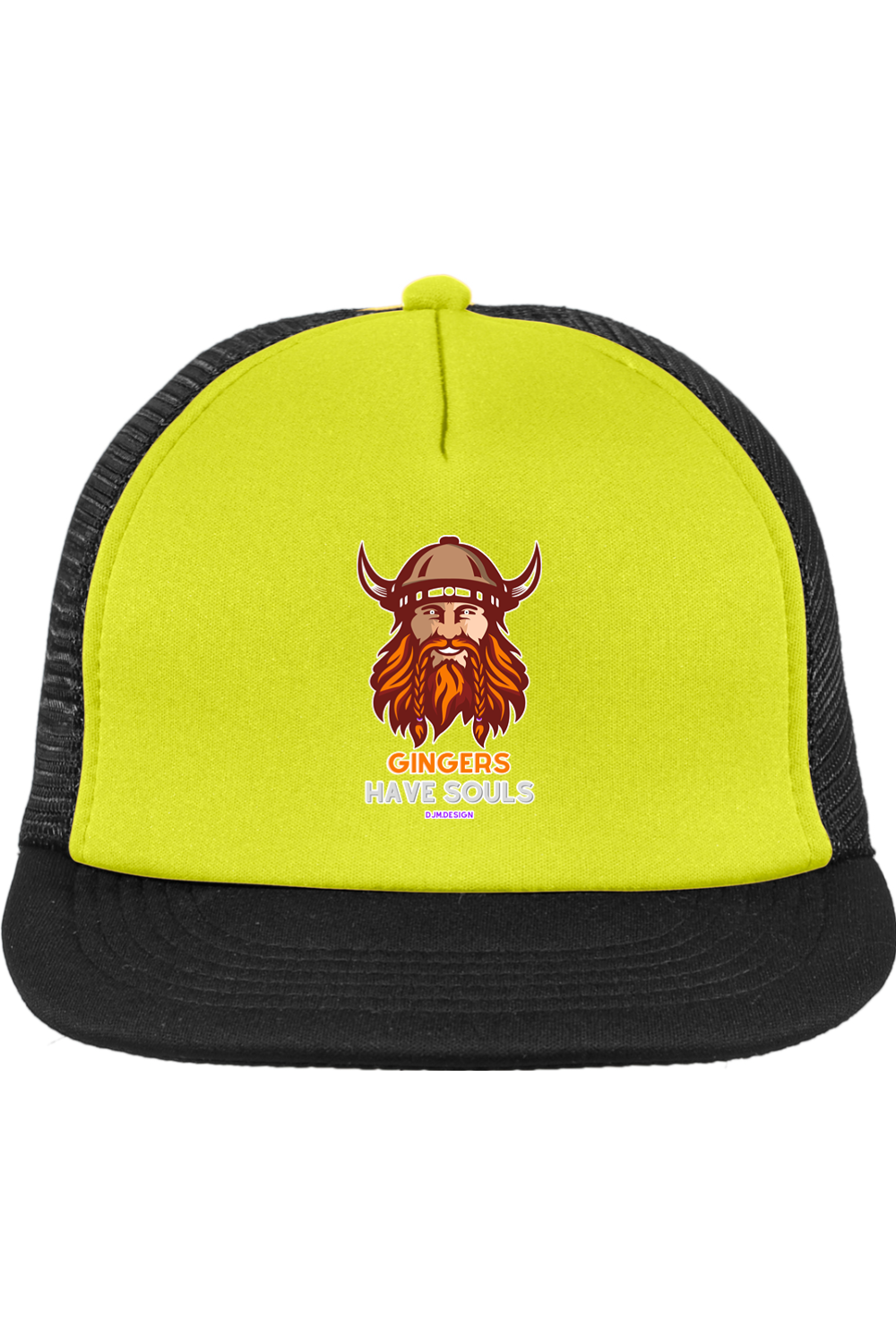 DJM.Design™ Gingers Have Souls District Trucker Flat Bill (3K Leads Mini Course Included) 390 Loyalty Points