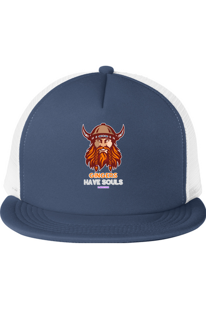 DJM.Design™ Gingers Have Souls District Trucker Flat Bill (3K Leads Mini Course Included) 390 Loyalty Points