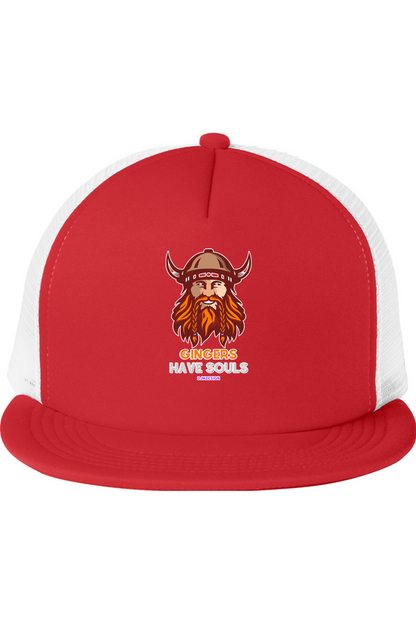 DJM.Design™ Gingers Have Souls District Trucker Flat Bill (3K Leads Mini Course Included) 390 Loyalty Points