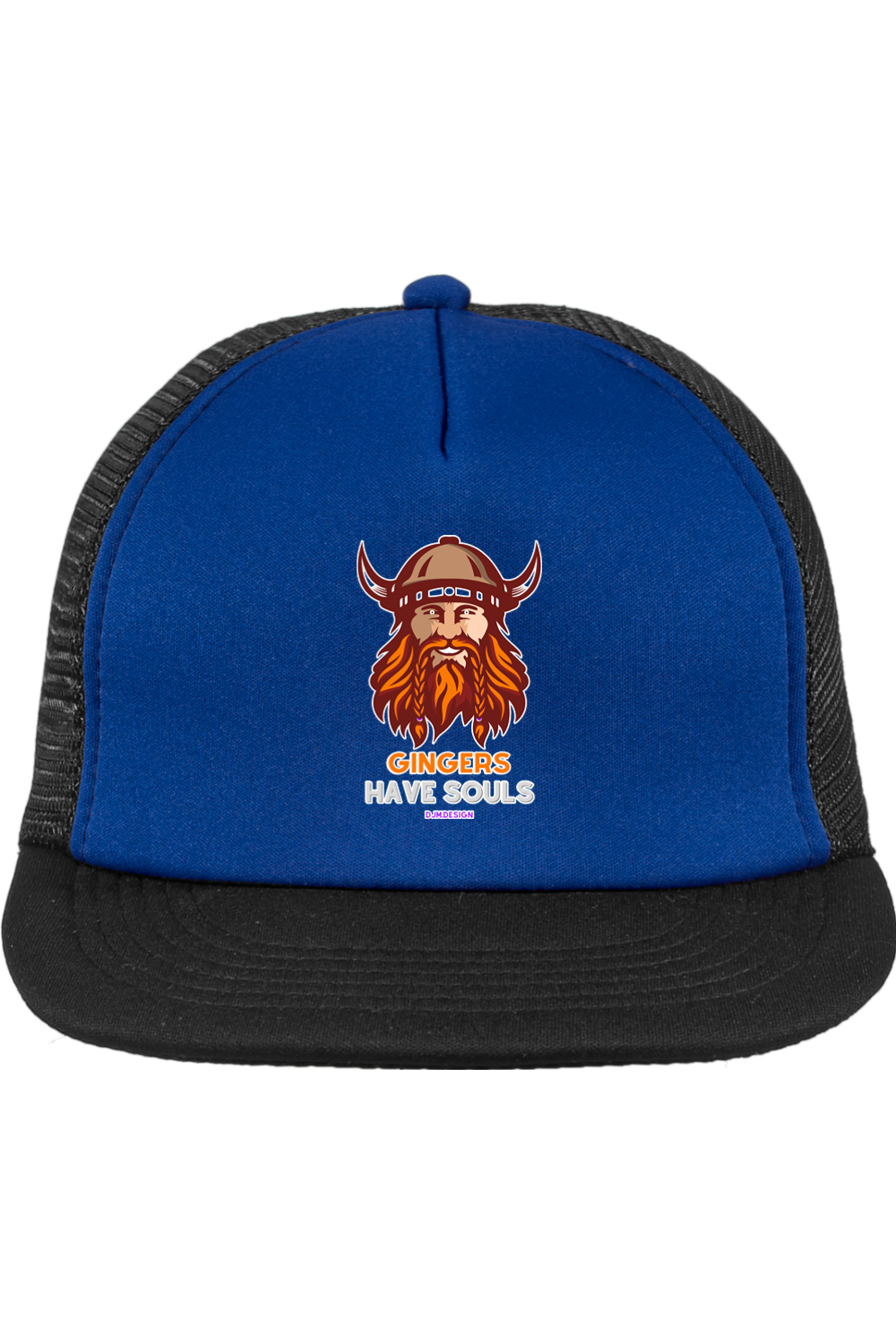 DJM.Design™ Gingers Have Souls District Trucker Flat Bill (3K Leads Mini Course Included) 390 Loyalty Points