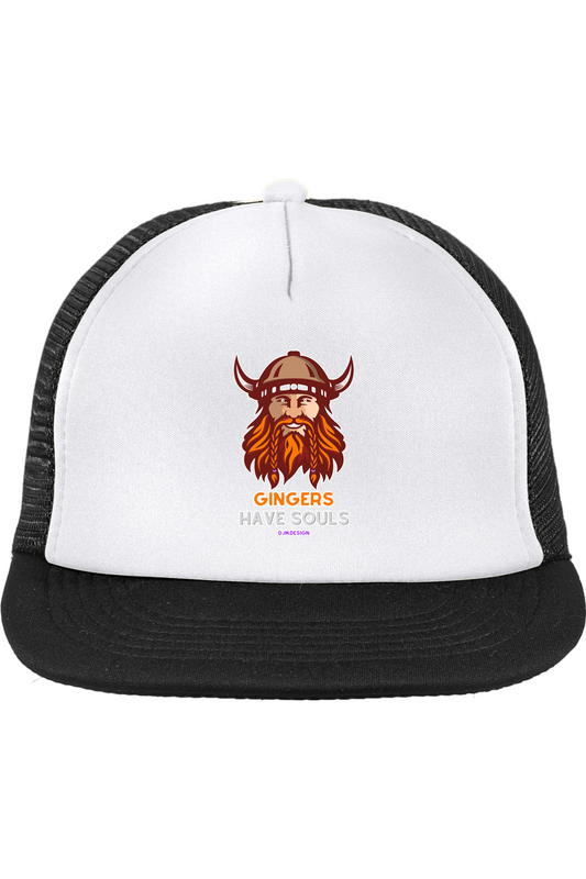 DJM.Design™ Gingers Have Souls District Trucker Flat Bill (3K Leads Mini Course Included) 390 Loyalty Points