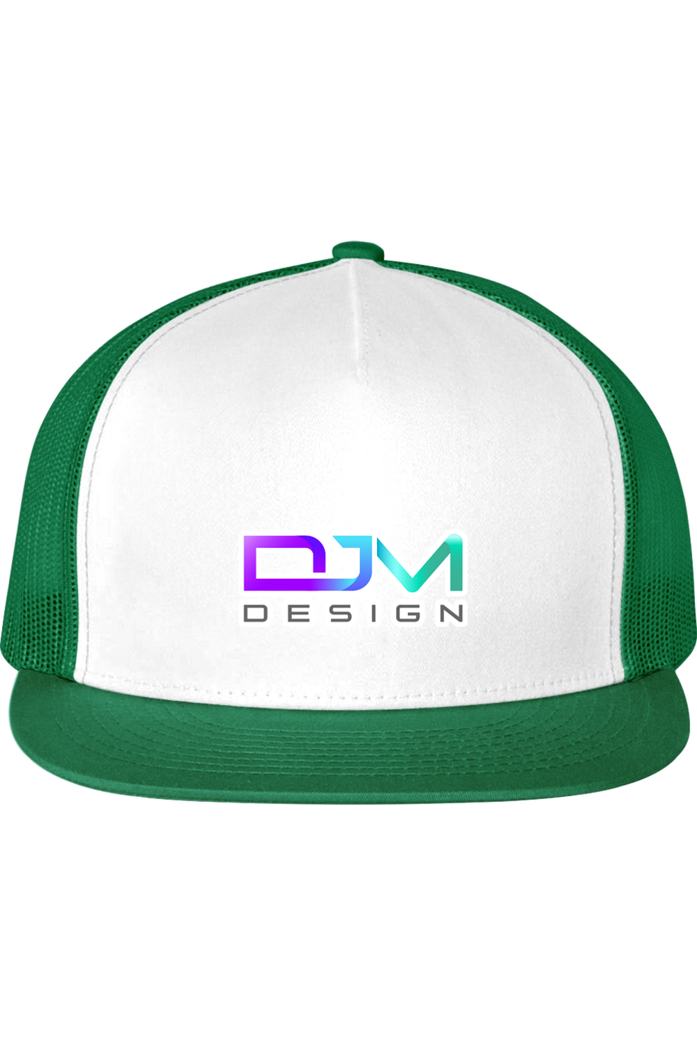 DJM.Design™ Flat Bill Trucker Cap (Ai Workshop 3K Leads Access) 390 Points