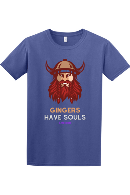 DJM.Design™ Gingers Have Souls Softstyle T-Shirt Limited Edition (Ai Workshop 3K Leads Access) 400 Points