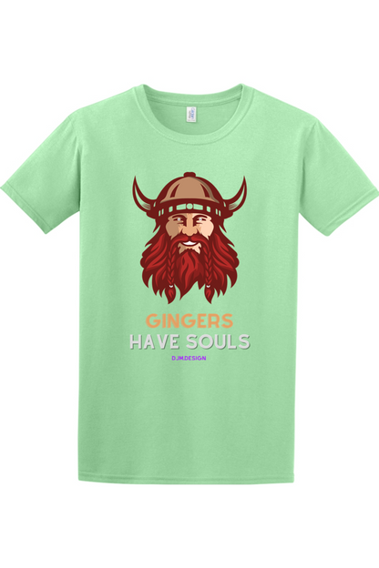 DJM.Design™ Gingers Have Souls Softstyle T-Shirt Limited Edition (Ai Workshop 3K Leads Access) 400 Points