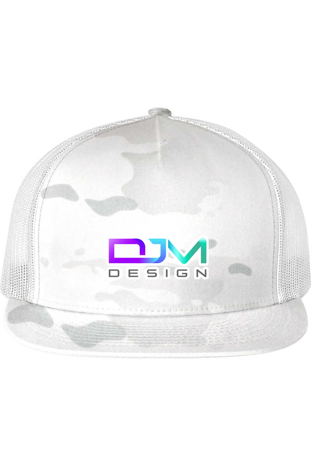 DJM.Design™ Flat Bill Trucker Cap (Ai Workshop 3K Leads Access) 390 Points